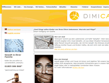 Tablet Screenshot of dimicare.org